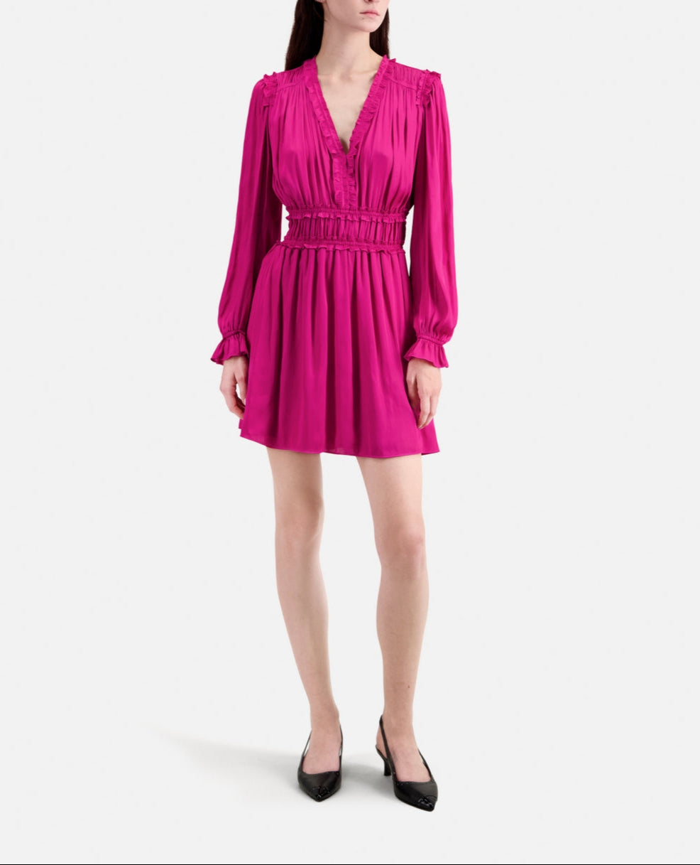 The Kooples - Robe Patineuse - Rose - Femme