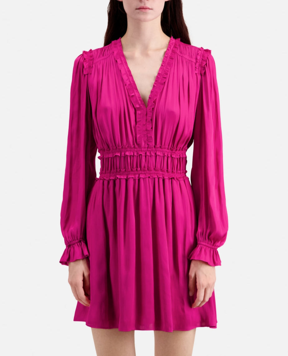 The Kooples - Robe Patineuse - Rose - Femme