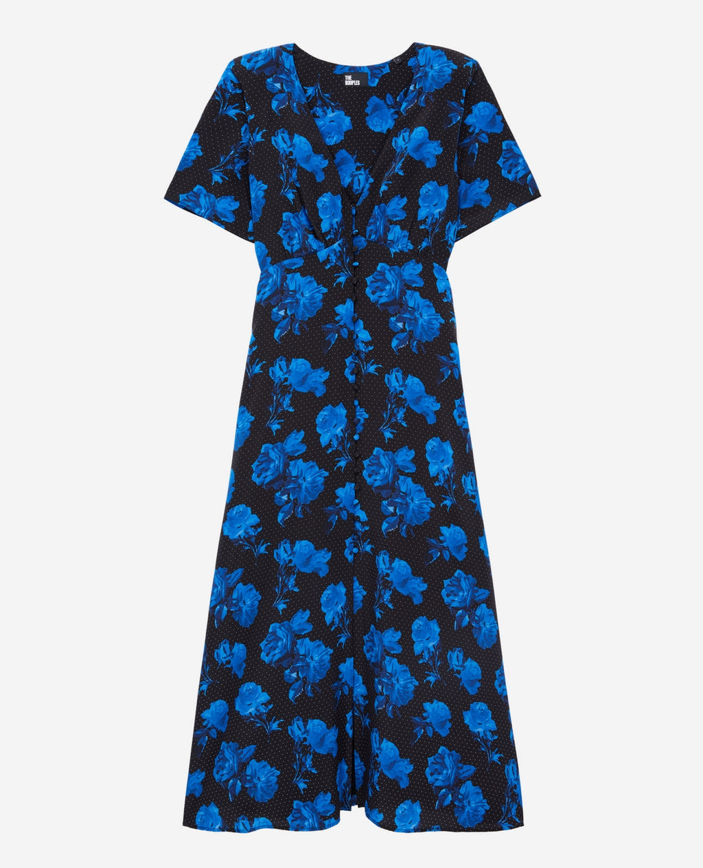 The Kooples - Robe Chemise En Soie - Noir - Femme