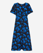 The Kooples - Robe Chemise En Soie - Noir - Femme