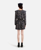 The Kooples - Robe Patineuse - Bleu Marine - Femme