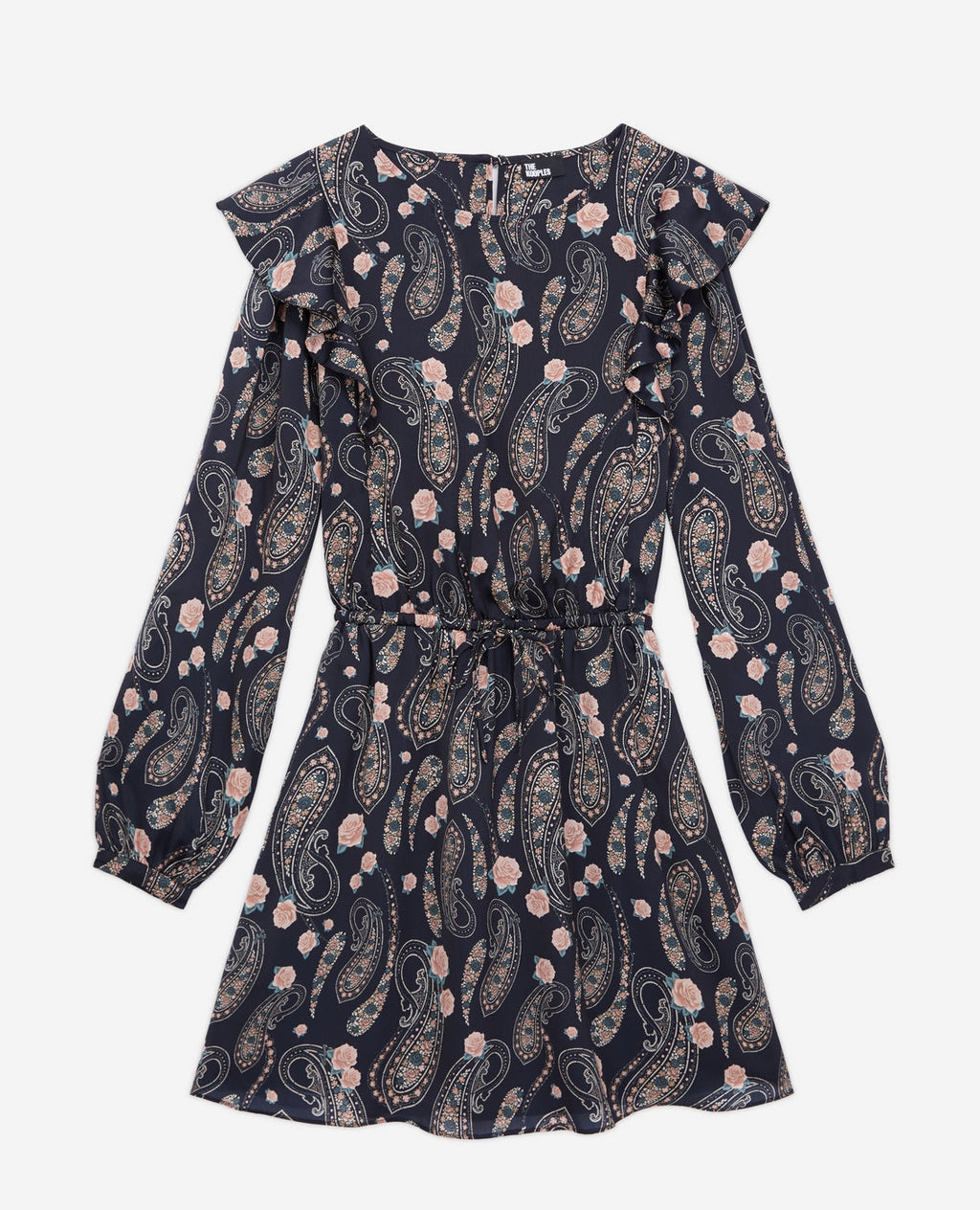 The Kooples - Robe Patineuse - Bleu Marine - Femme