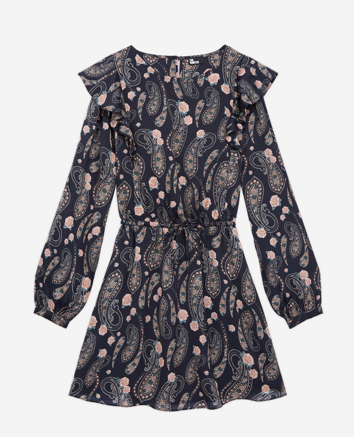The Kooples - Robe Patineuse - Bleu Marine - Femme