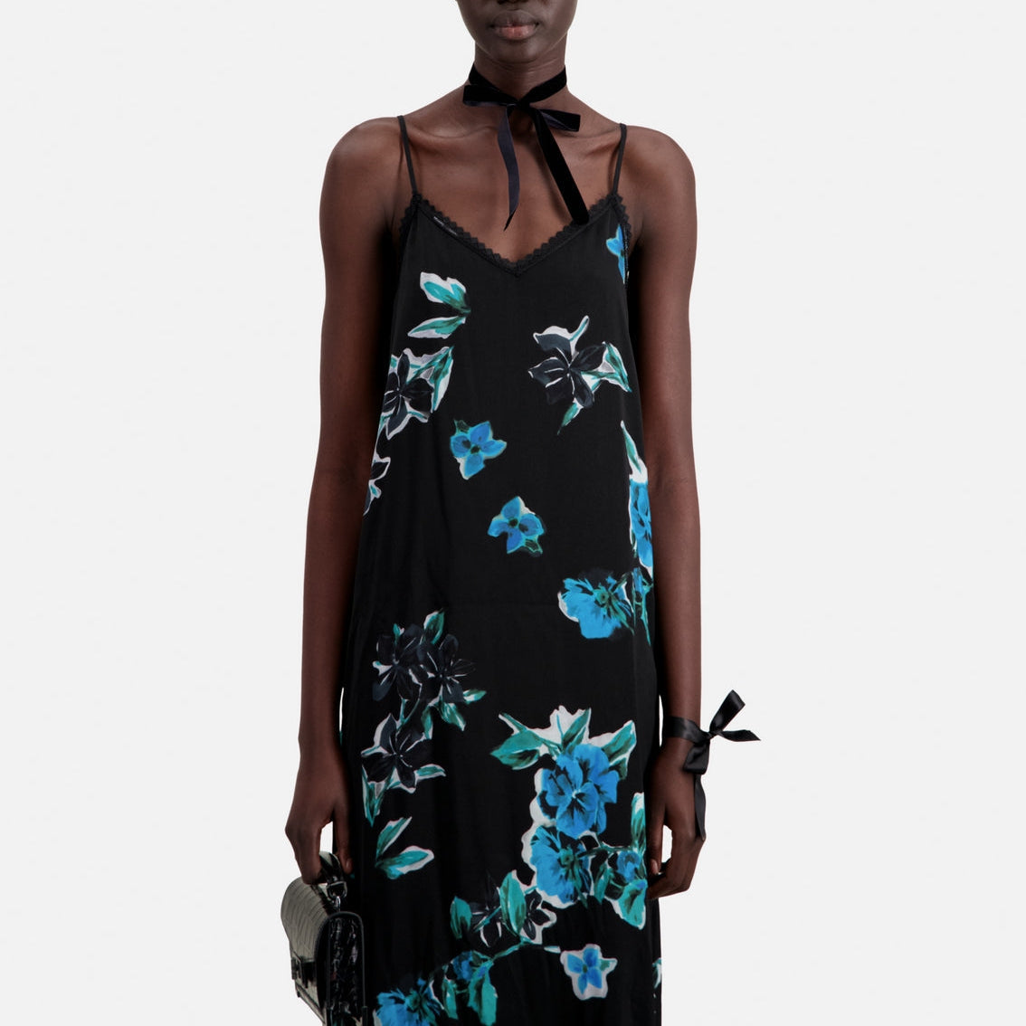 The Kooples - Robe Longue - Noir - Femme