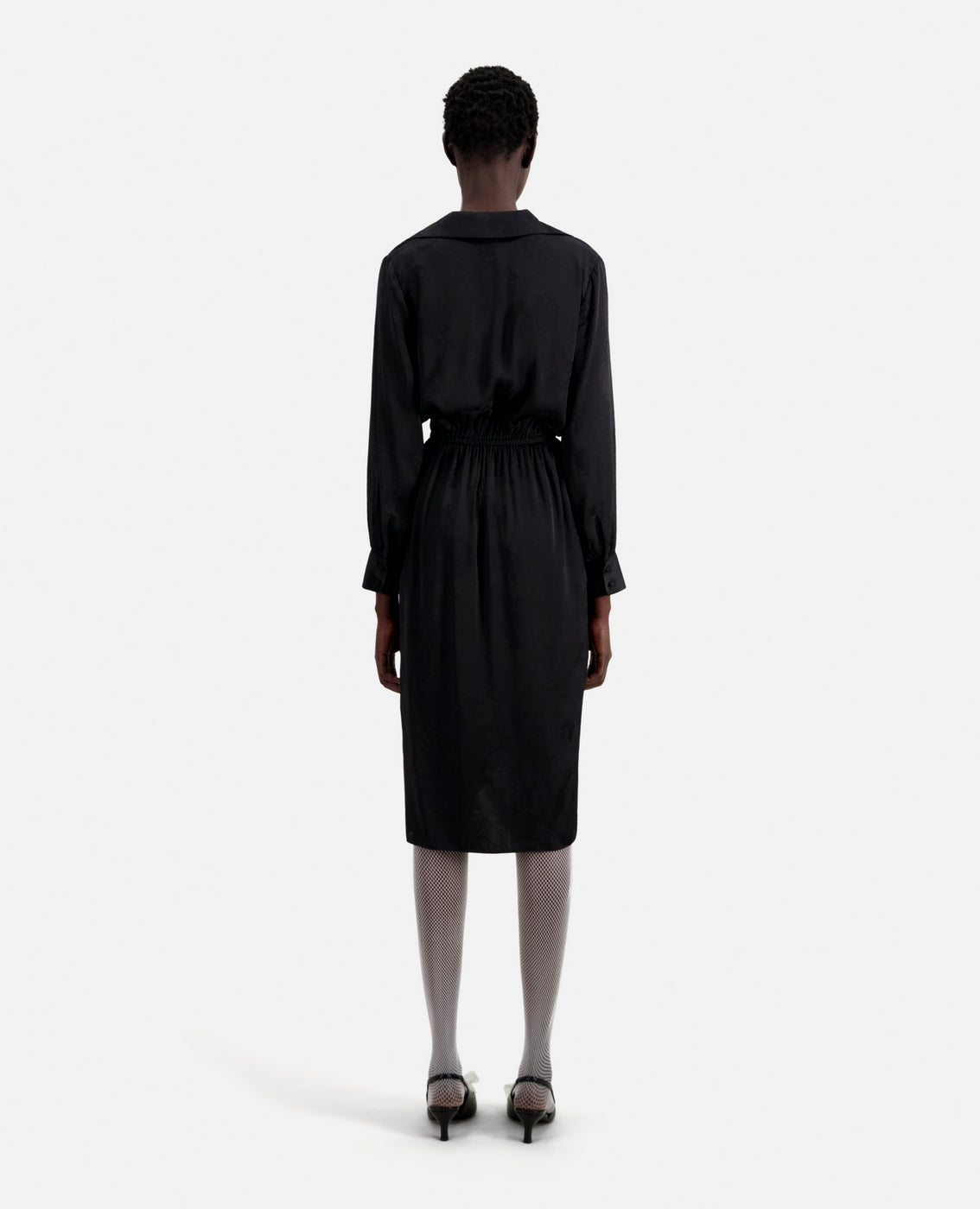 The Kooples - Robe Portefeuille - Noir - Femme
