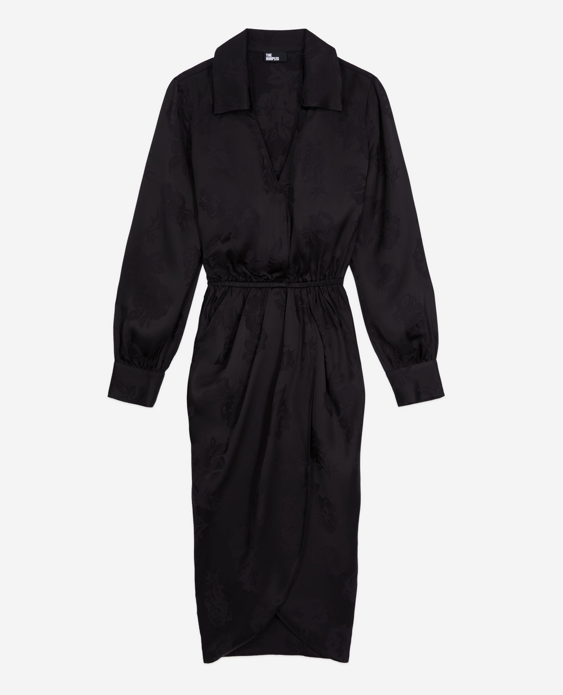 The Kooples - Robe Portefeuille - Noir - Femme
