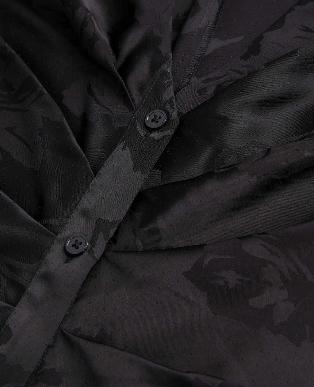 The Kooples - Robe Chemise - Noir - Femme