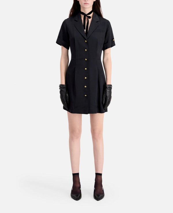 The Kooples - Shirt Dress - Black - Women