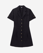 The Kooples - Robe Chemise - Noir - Femme