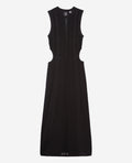 The Kooples - Robe Longue Details De Points Et Ouvertures Cotes