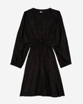 The Kooples - Robe Courte Manches 3/4 Resseree Taille