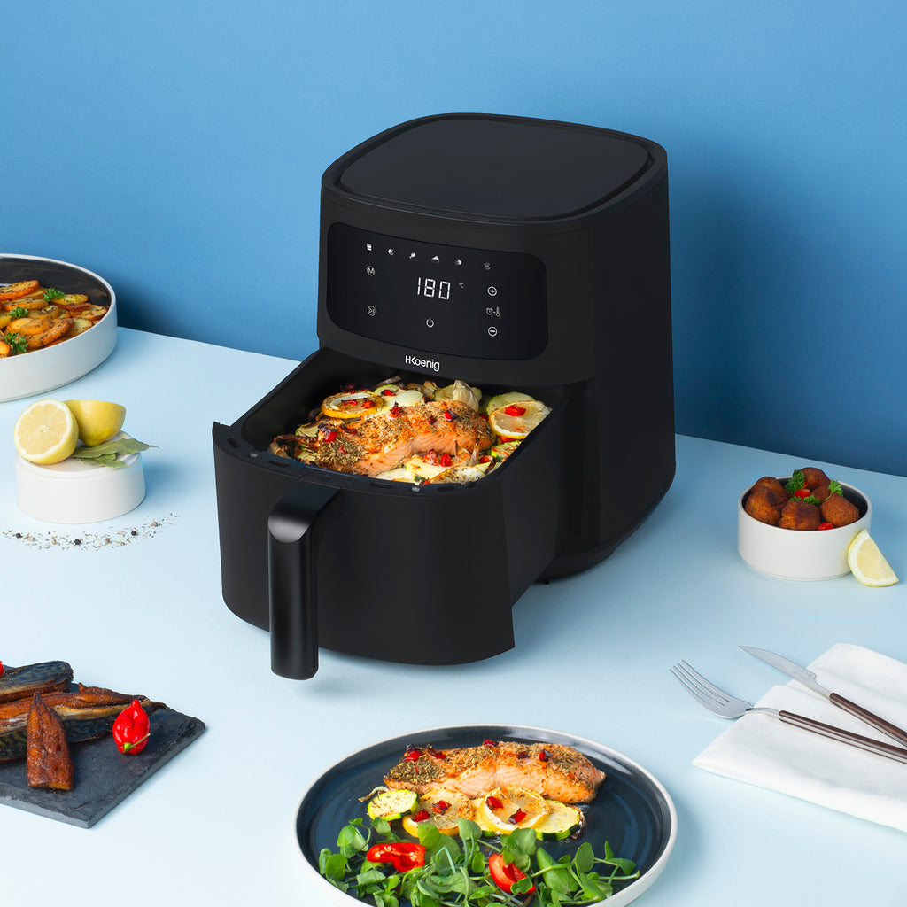 Friteuse Sans Huile 6L - Noir