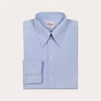 Chemise En Popeline Bleue
