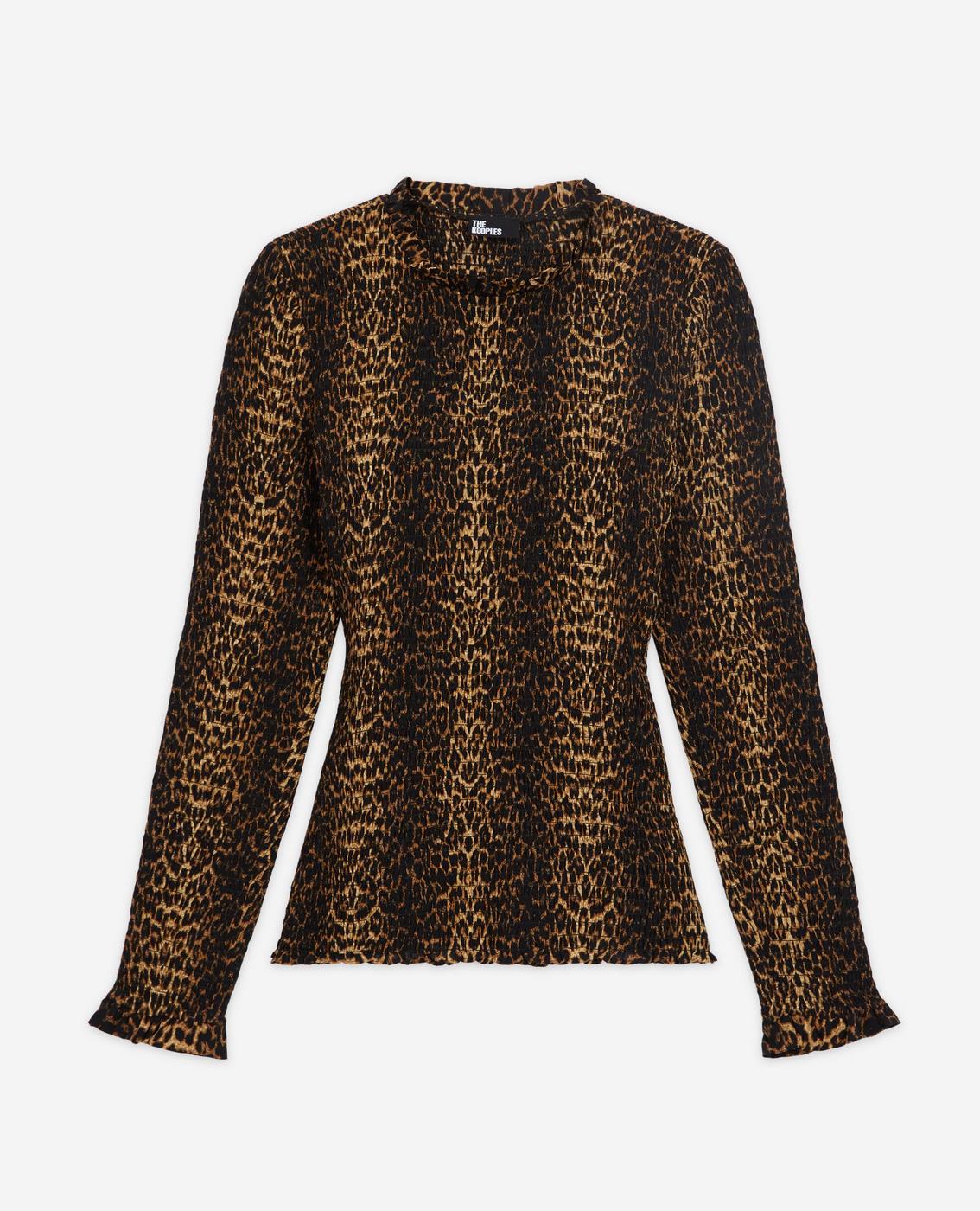 The Kooples - Top - Noir Et Marron Clair - Femme