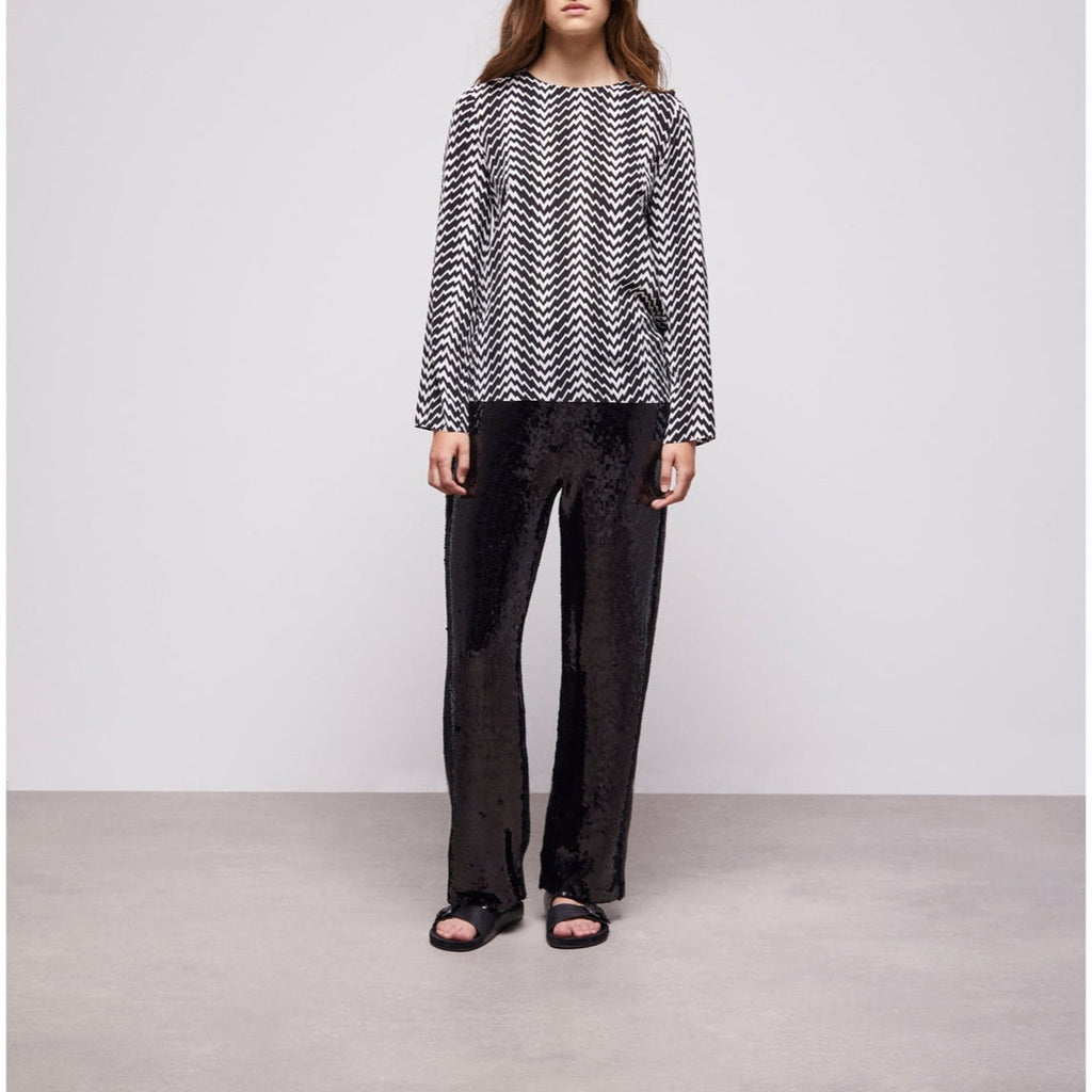 The Kooples - Top - Black And White - Women