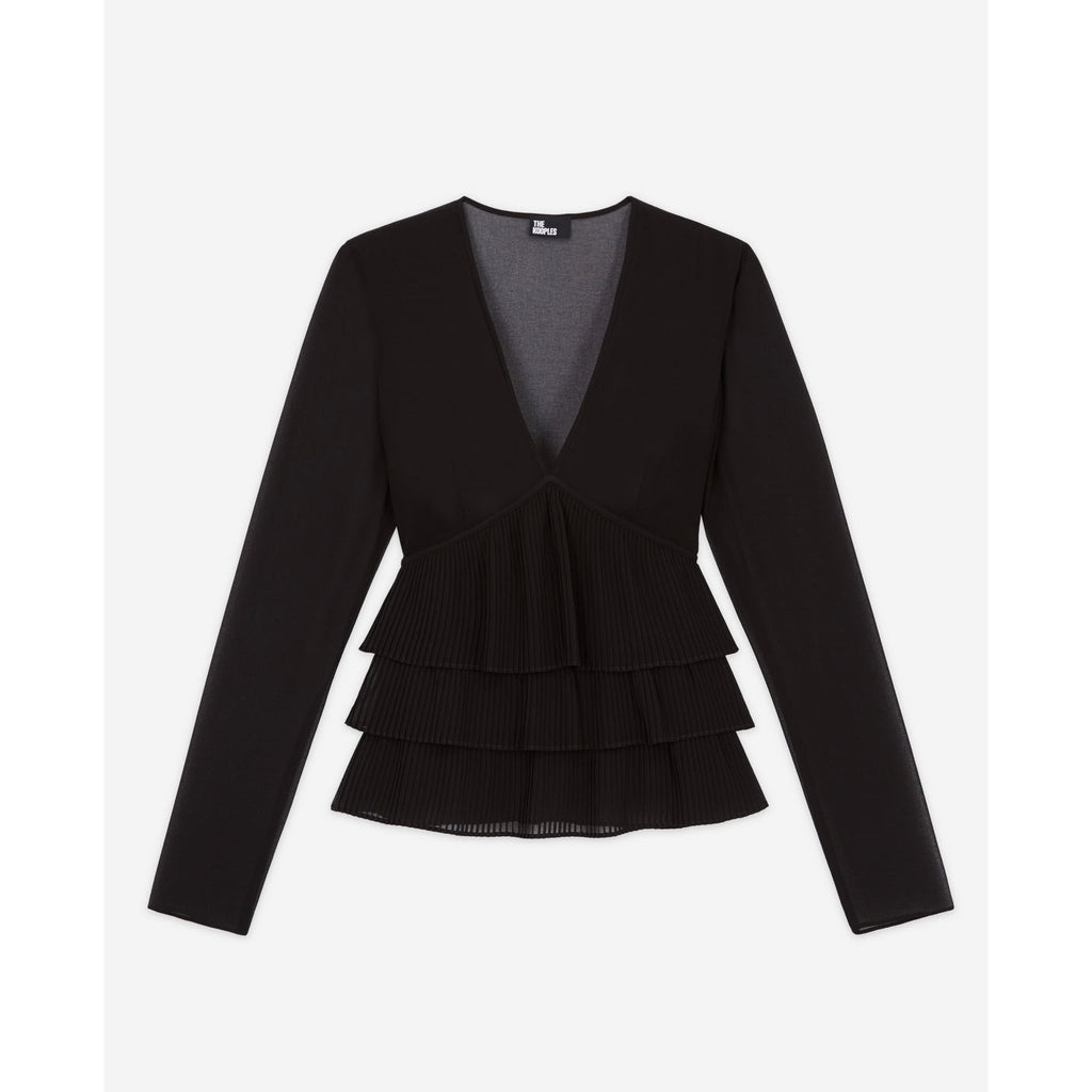The Kooples - Top - Noir - Femme