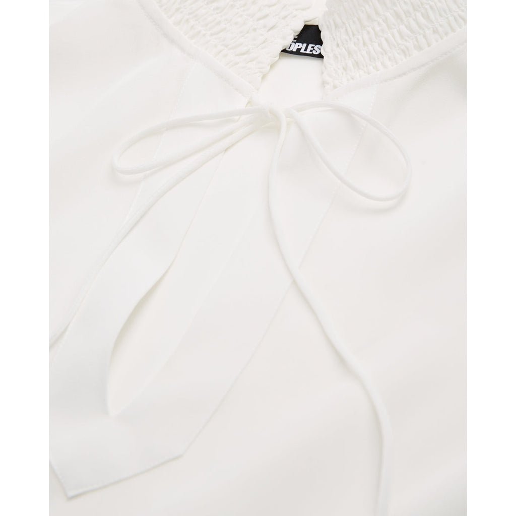 The Kooples - Blouse En Soie - Blanc - Femme