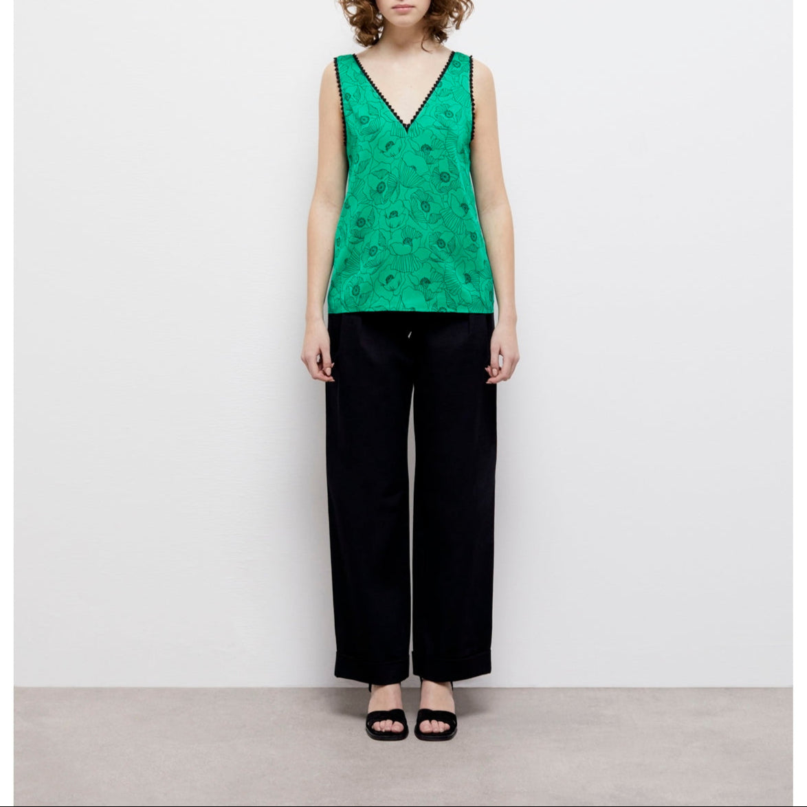 The Kooples - Top - Verde - Mujer