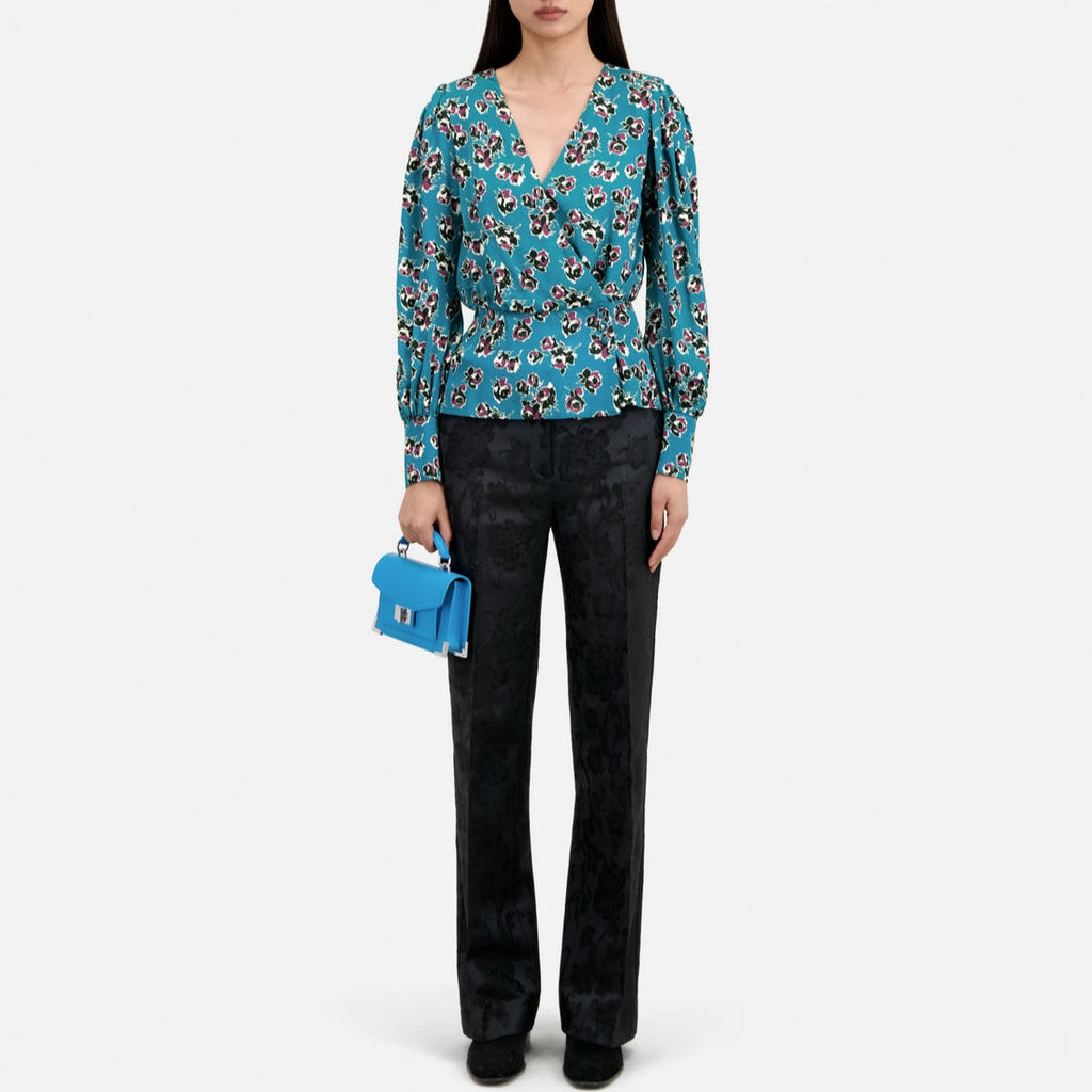 The Kooples - Blouse - Bleu - Femme