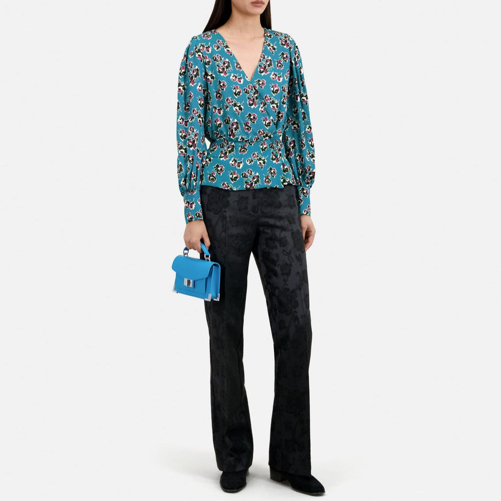 The Kooples - Blouse - Bleu - Femme