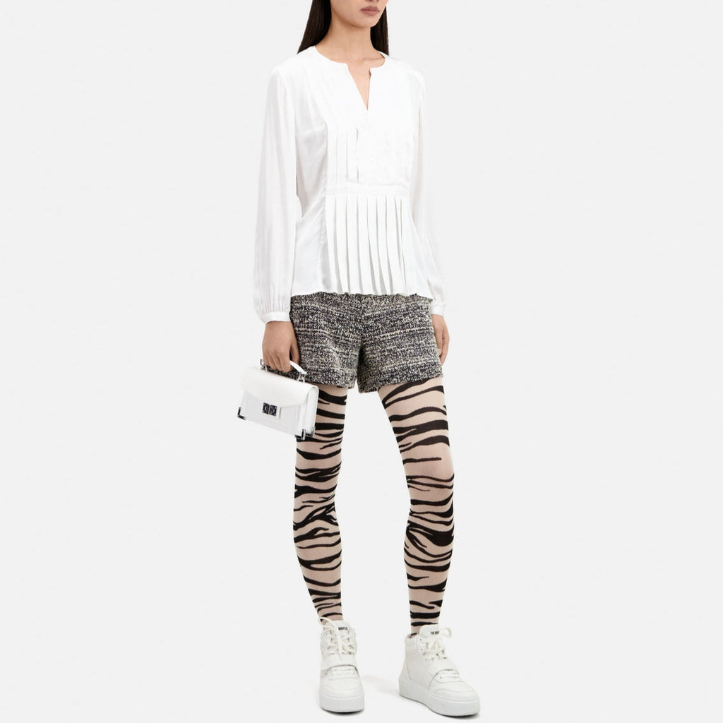 The Kooples - Top Plissee Manches Longues - Femme