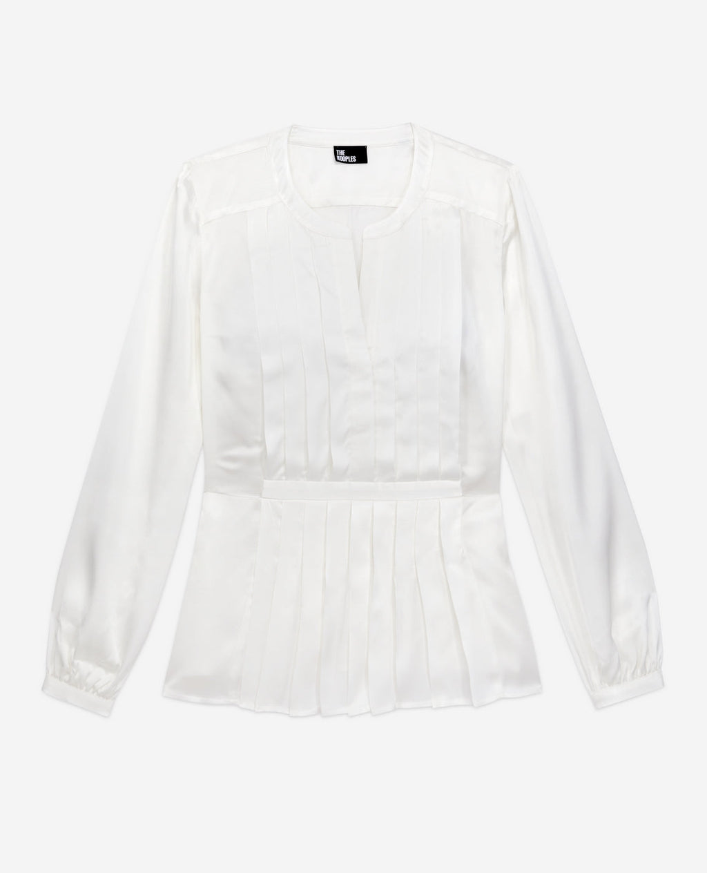 The Kooples - Top Plissee Manches Longues - Femme