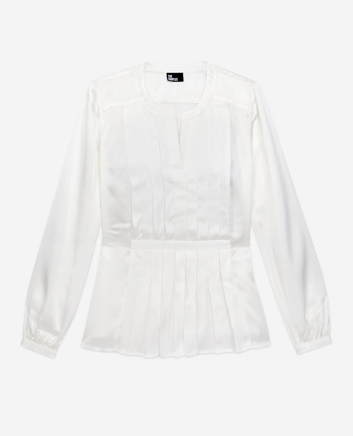 The Kooples - Top Plissee Manches Longues - Femme
