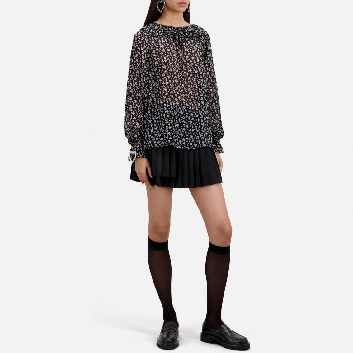 The Kooples - Blouse - Noir - Femme