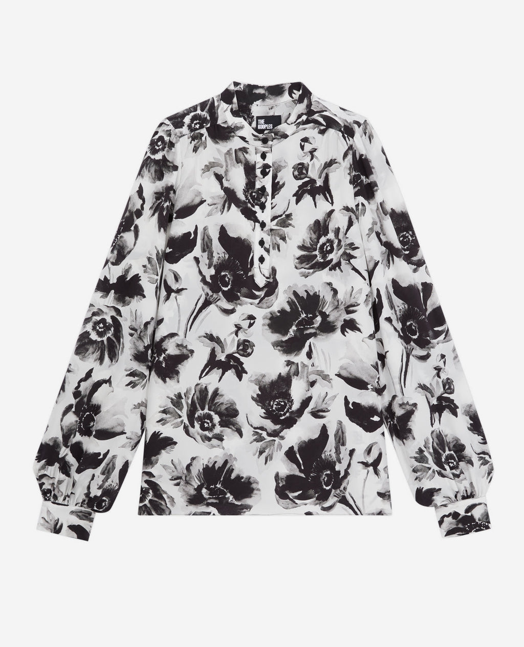 The Kooples - Blouse En Soie - Blanc - Femme
