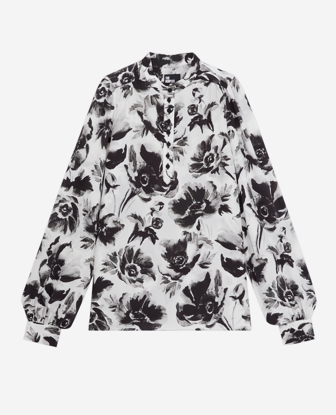 The Kooples - Blouse En Soie - Blanc - Femme