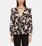 The Kooples - Long-Sleeved Jacquard Top