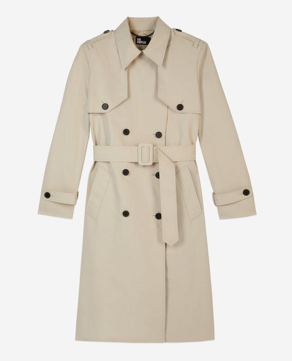 The Kooples - Trench Coat Droit Long
