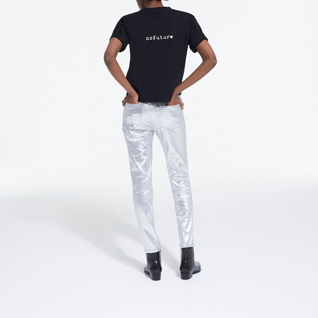 The Kooples - T-Shirt Manches Courtes Logo Devant Et Dos - Femme