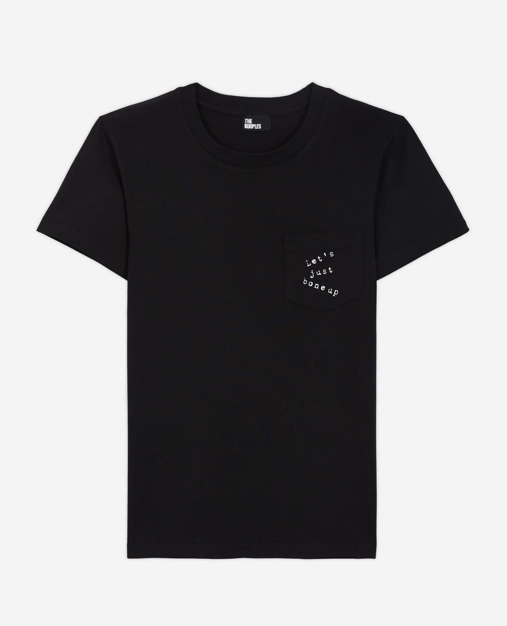 The Kooples - T-Shirt Manches Courtes Serigraphie Monochrome - Femme
