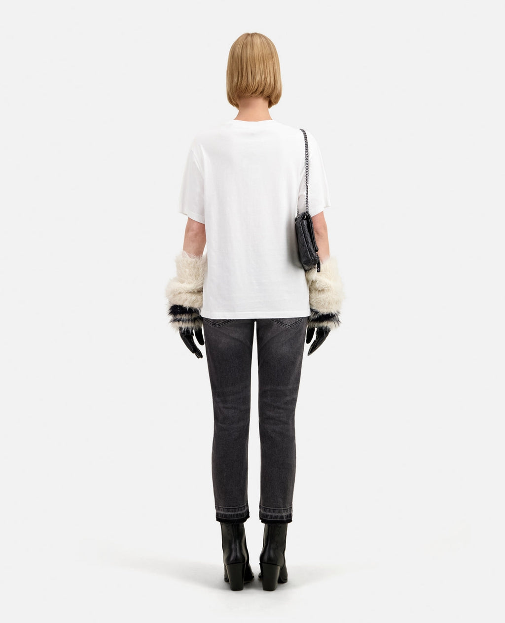 The Kooples - T-Shirt Manches Courtes Avec Print Skull And Roses - Femme