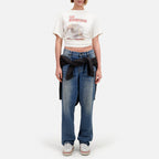 The Kooples - T-Shirt - Écru - Femme