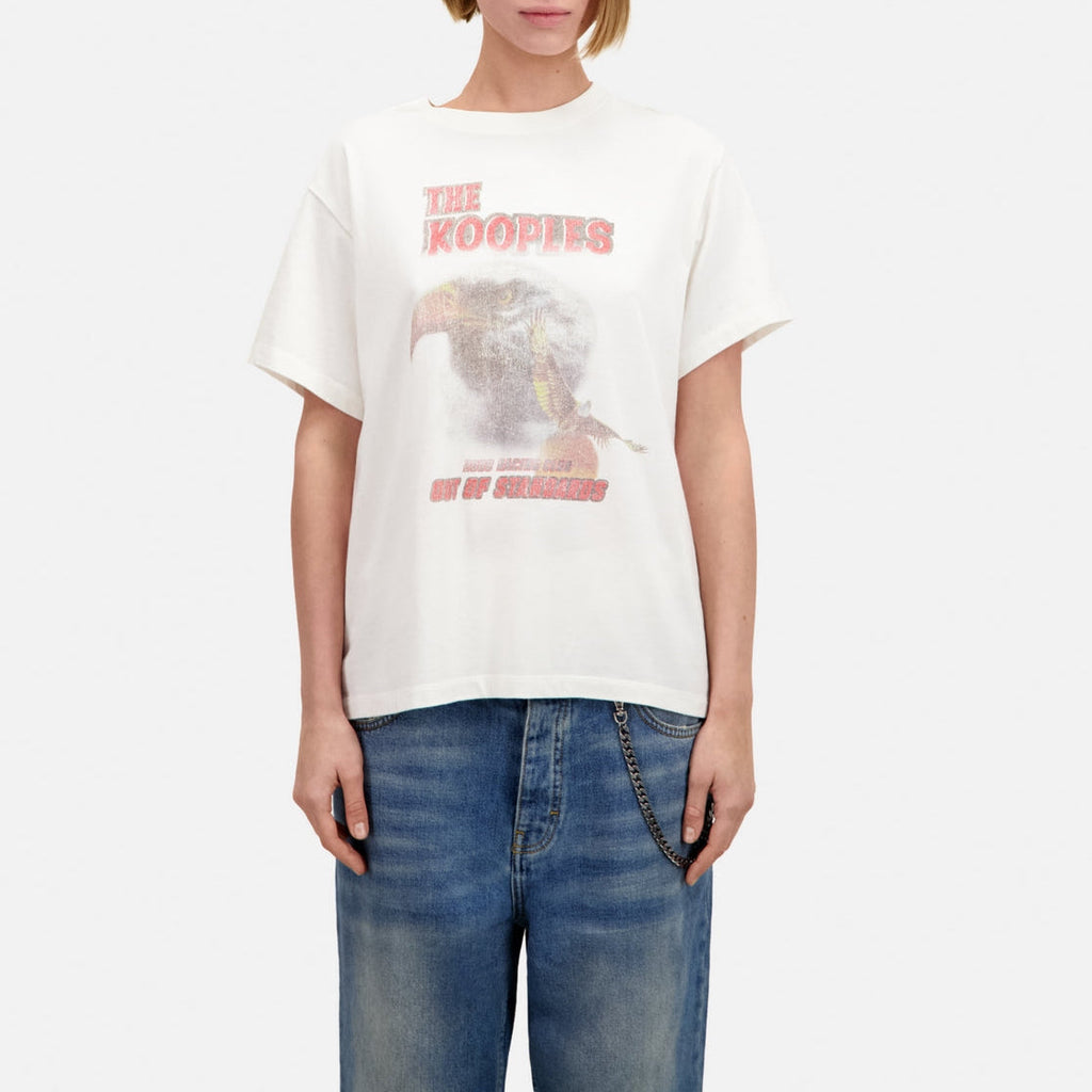 The Kooples - T-Shirt - Écru - Femme