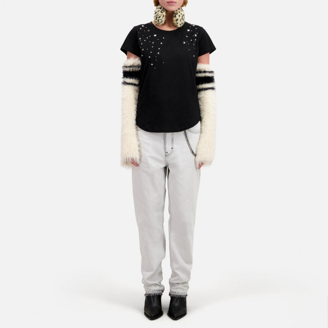 The Kooples - Top Avec Stars Studs - Femme