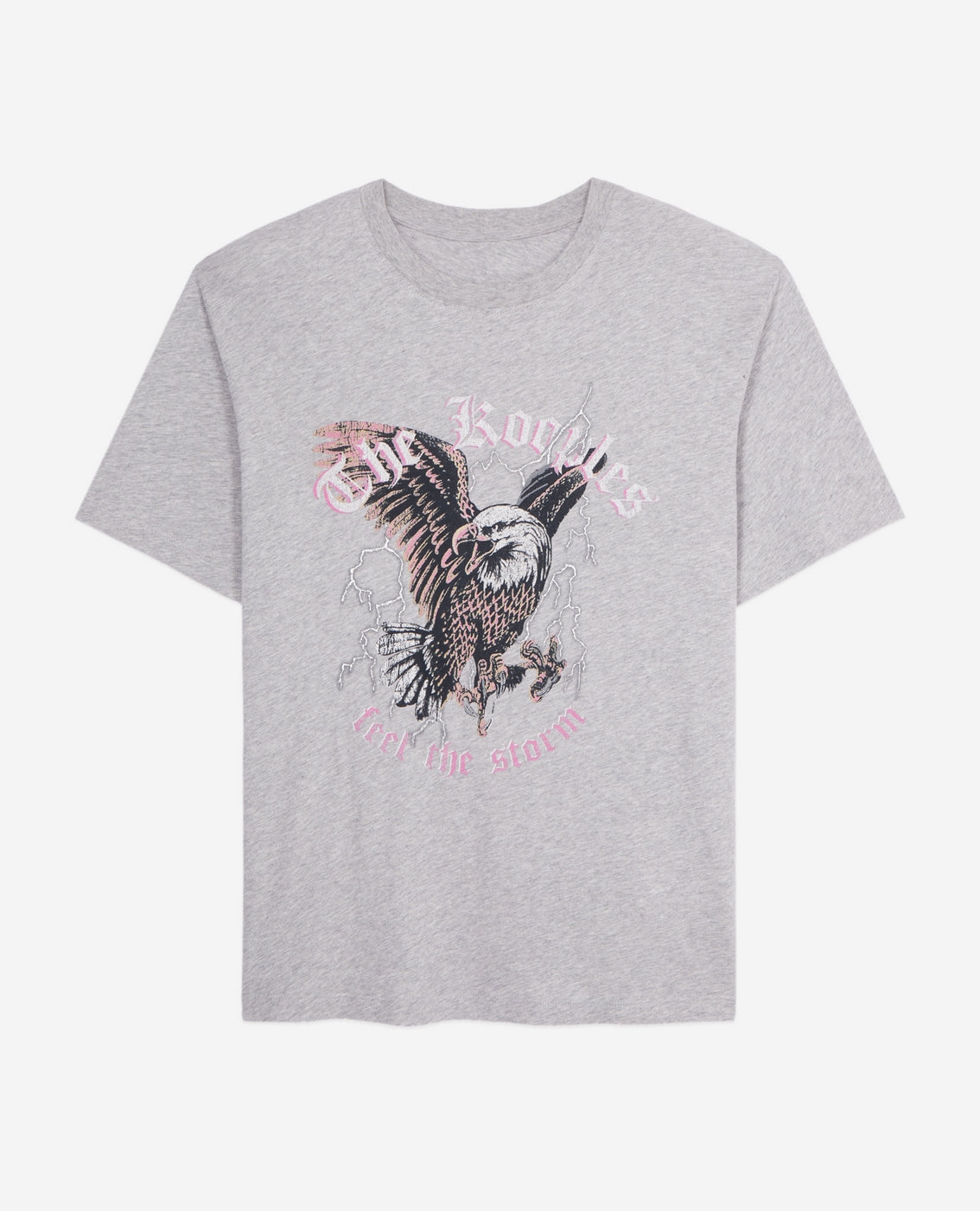 The Kooples - Camiseta de manga corta con estampado Eagle Storm - Mujer