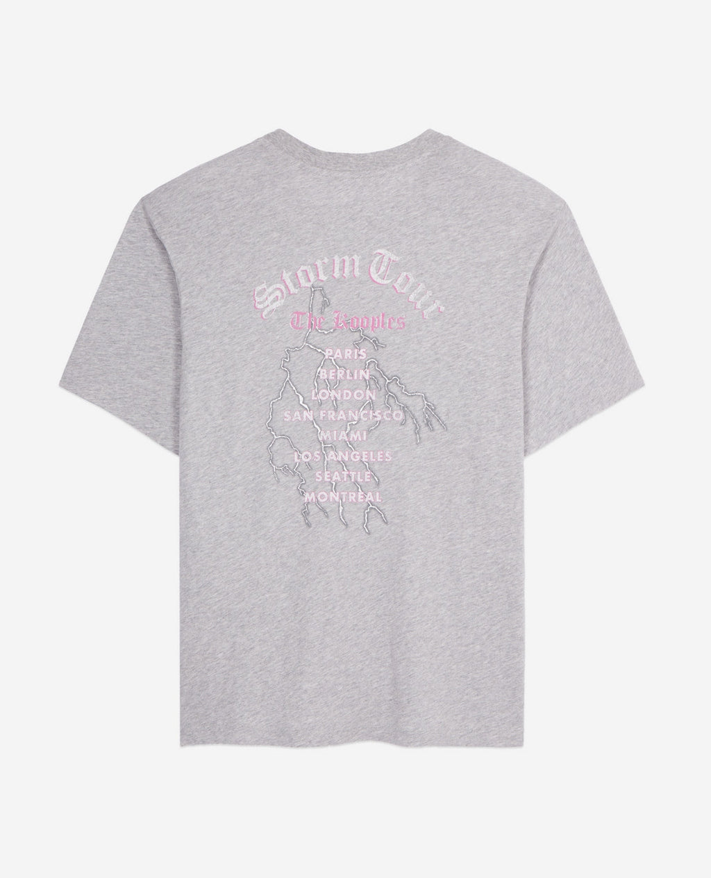 The Kooples - Camiseta de manga corta con estampado Eagle Storm - Mujer