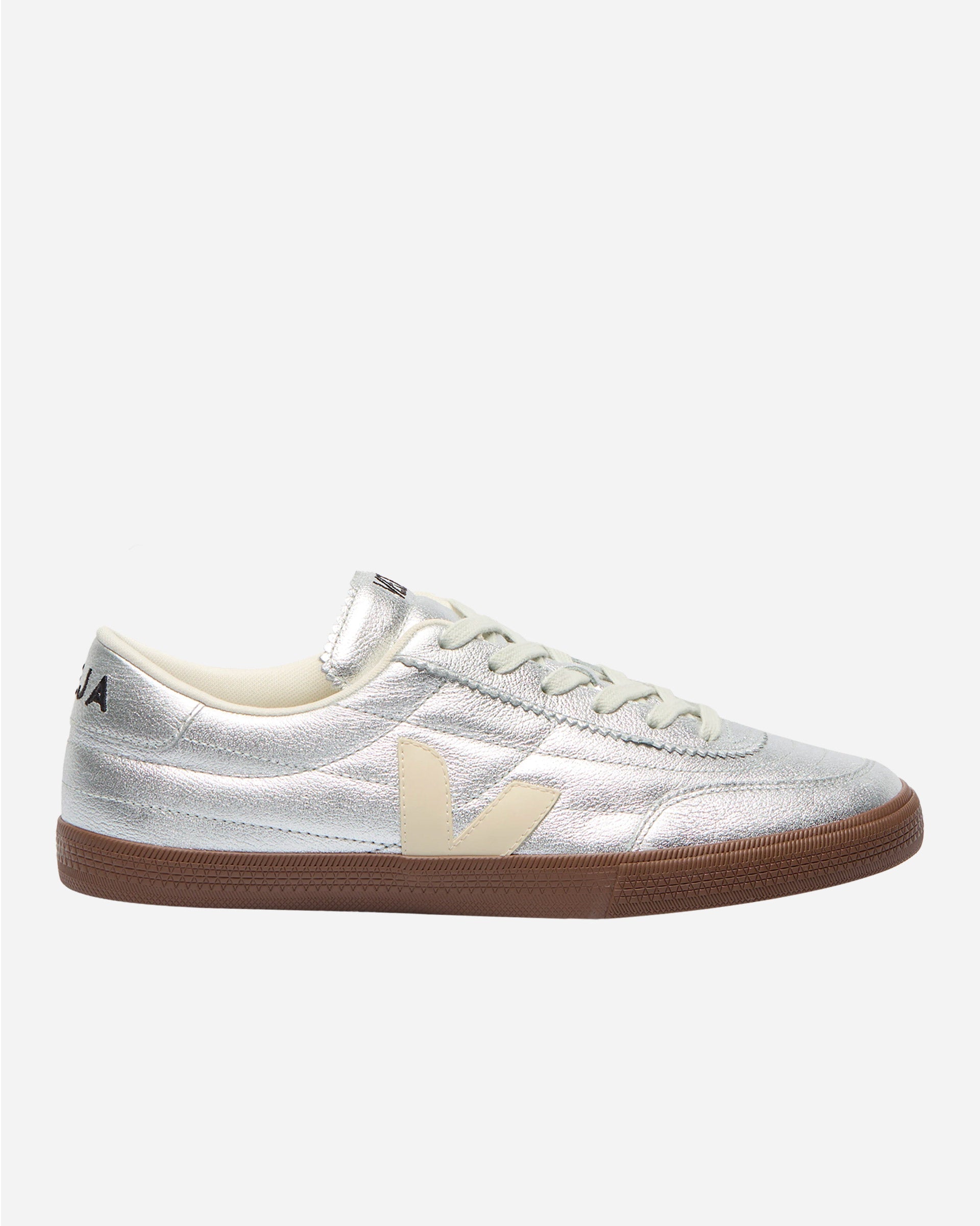 Veja - Panenka Leather Silver White Pierre Bark