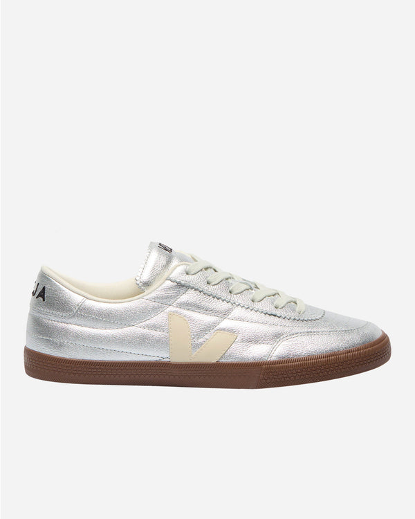 Veja - Panenka Leather Silver White Pierre Bark