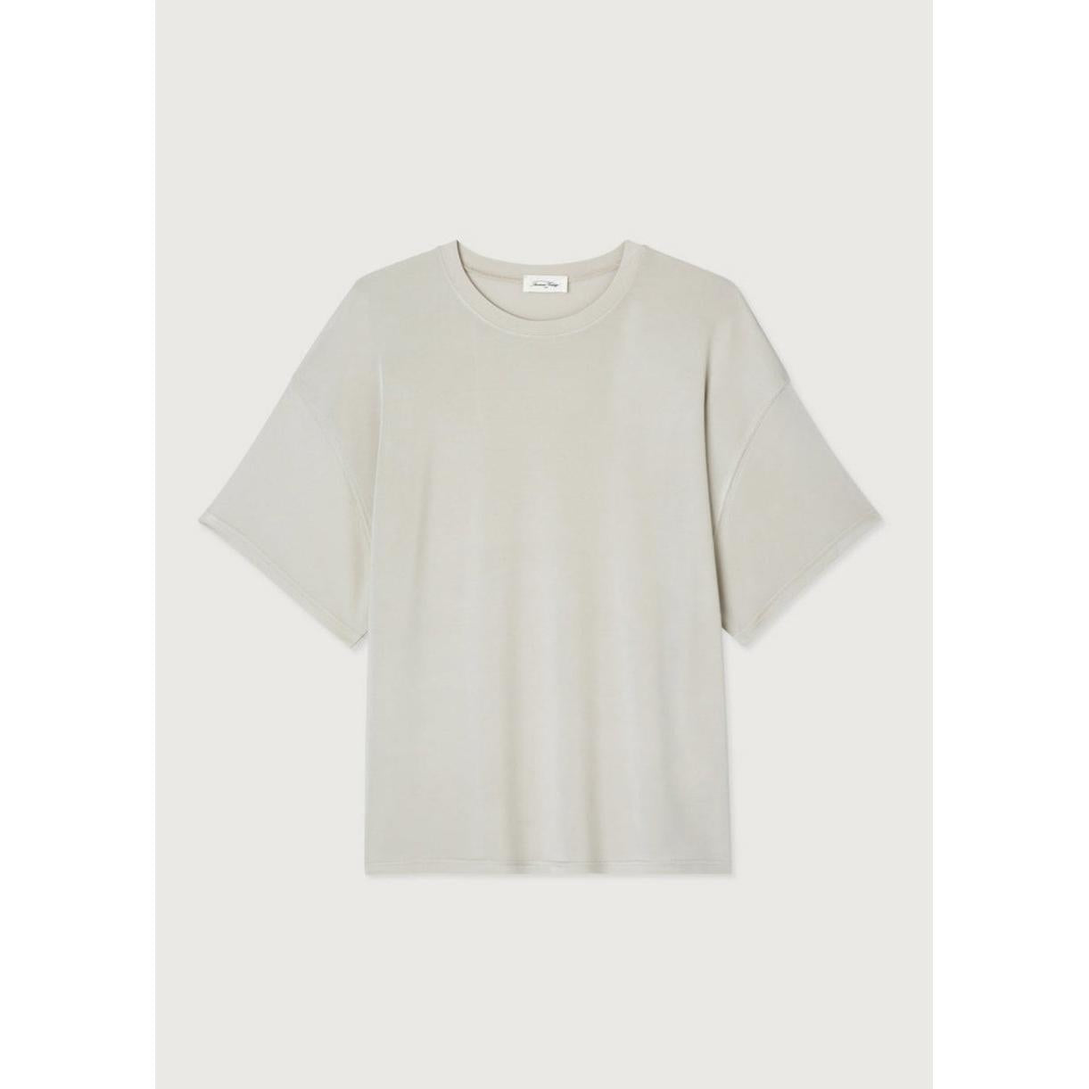 Round-Neck T-Shirt - Silver - Women