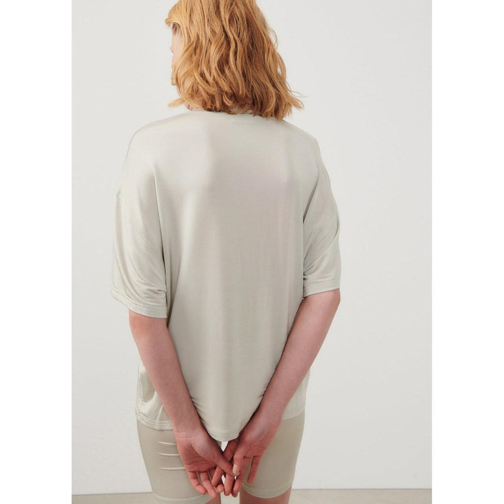 Round-Neck T-Shirt - Silver - Women