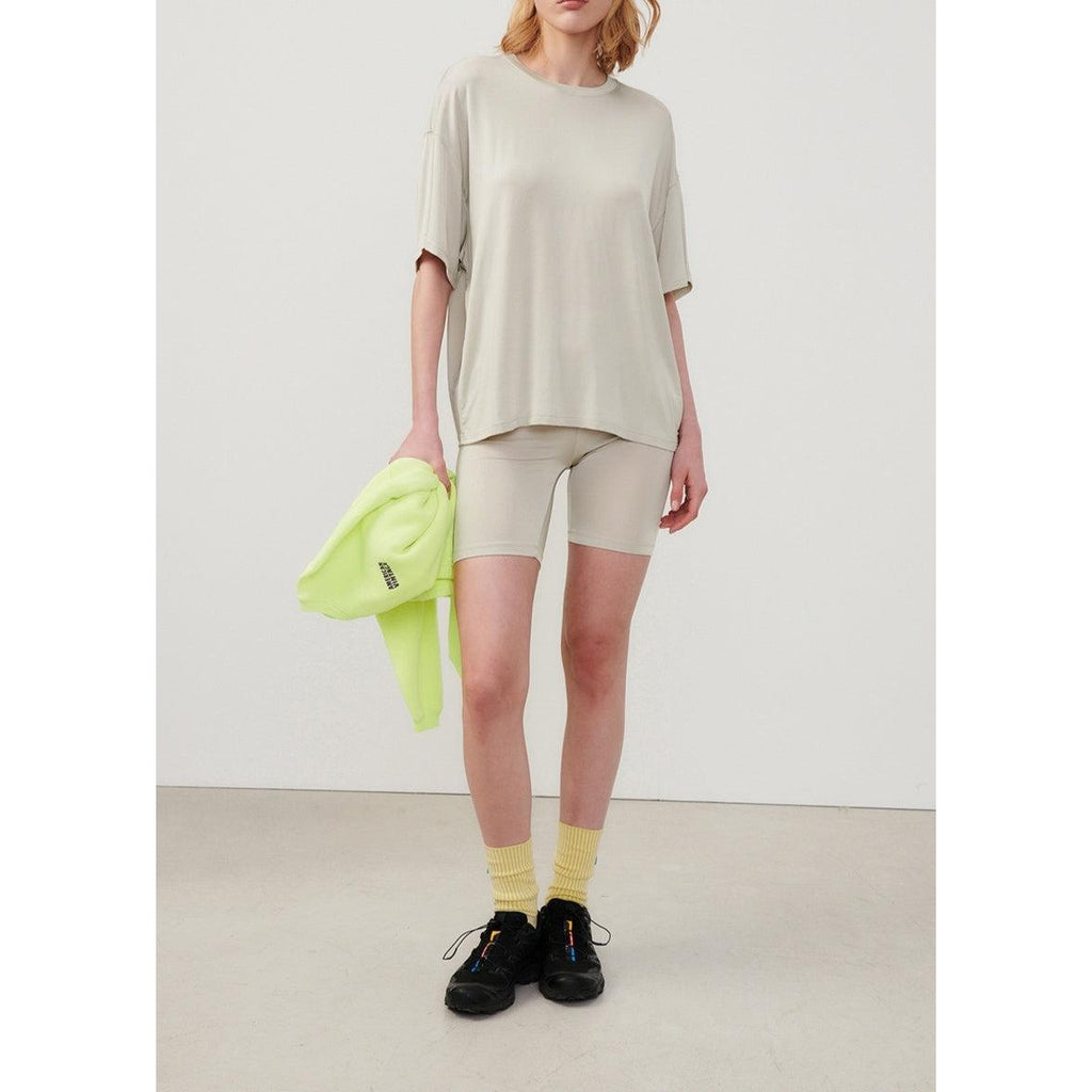 Round-Neck T-Shirt - Silver - Women