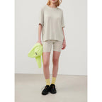 Round-Neck T-Shirt - Silver - Women