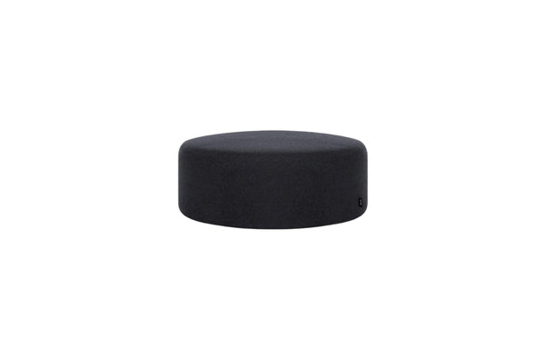 Folk - Pouf - Laine - Black Tie Wool