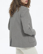 The Kooples - Women's Houndstooth Blazer - Beige-Brown - Women