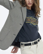 The Kooples - Women's Houndstooth Blazer - Beige-Brown - Women