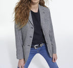 The Kooples - Blazer Lana - Crudo - Mujer